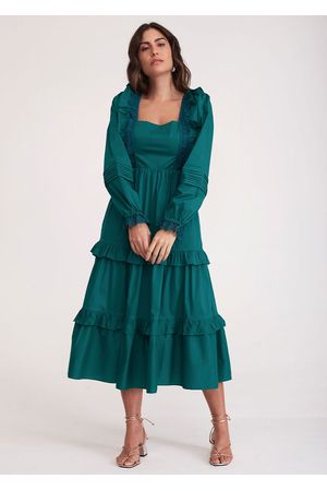 Vestido-Babado-Vivid-Verde