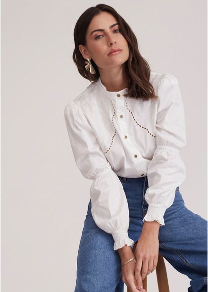 Camisa-Broderie