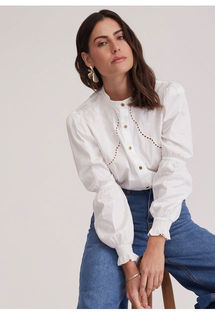 Camisa-Broderie