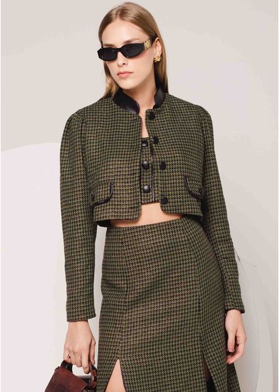 Blazer-Cropped-Pied-Poule-Manga-Longa-Plus-Belle-VERDE-004-04604-M