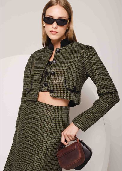 Blazer-Cropped-Pied-Poule-Manga-Longa-Plus-Belle-VERDE-004-04604-M