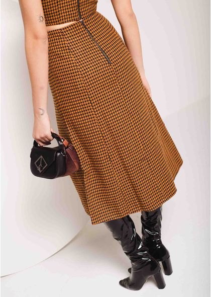 Saia-Midi-Pied-Poule-com-Fenda-na-Frente-Plus-Belle-LARANJA-011-04612-M