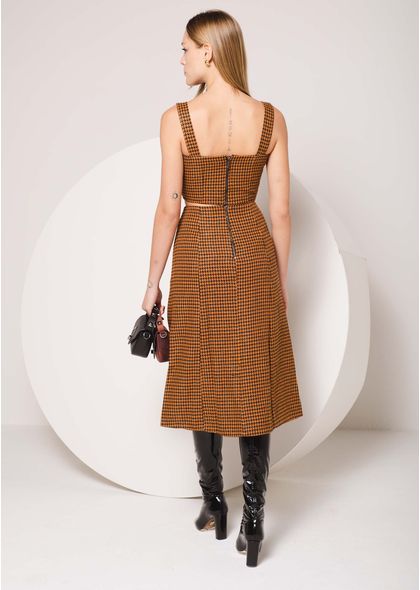 Saia-Midi-Pied-Poule-com-Fenda-na-Frente-Plus-Belle-LARANJA-011-04612-M