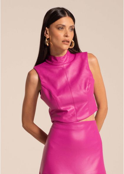 Cropped-em-Poliuretano-com-Gola-Alta-Viviane-PINK-005-04989-P