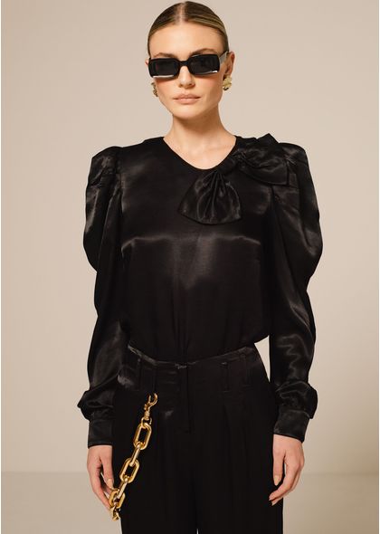 Camisa-em-Alfaiataria-Acetinada-com-Mangas-Bufantes-Taya-PRETO-002-05004-G
