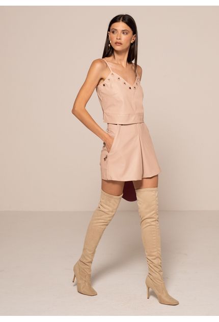 Shorts-Saia-Curto-em-Poliuretano-com-Ziper-na-Lateral-Novara--NUDE-016-05003-P
