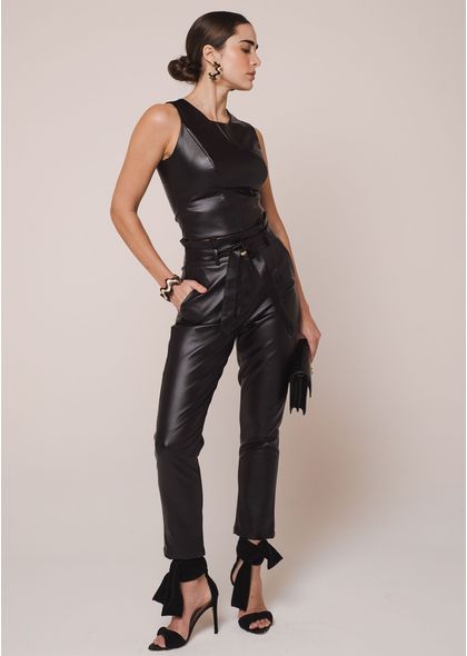 Calca-Skinny-Poliuretano-Sabanilla-com-Faixa-Dupla-em-Couro-Cairo-PRETO-002-04908-PP