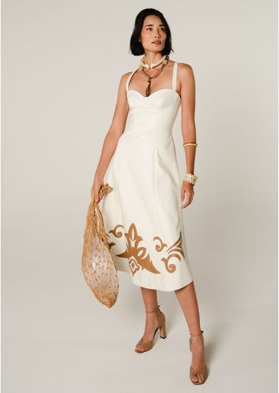 Vestido-Midi-em-Poliuretano-com-Decote-Coracao-Odilia-OFF-WHITE-008-05011-GG
