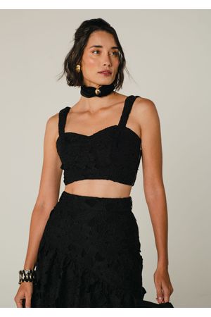 Cropped-em-Guipir-com-Alcas-Largas-Roseta-PRETO-002-05018-PP