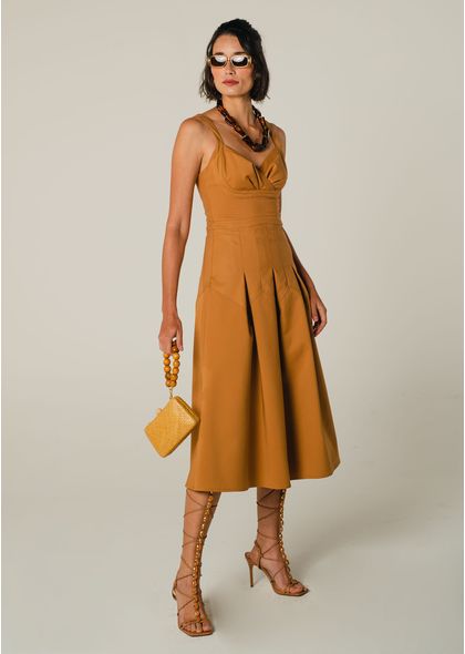 Vestido-Midi-Sarja-Portinari-com-Decote-Coracao-Costanza-MARROM-015-05036-G