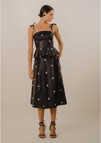 Saia-Midi-Poliuretano-em-Poa-Pop-Up-PRETO-002-05034-M