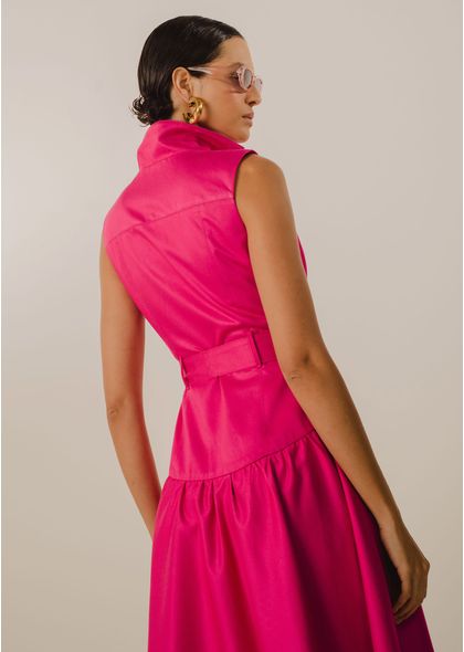 Vestido-Maximidi-em-Sarja-Fiore-Faixa-na-Cintura-Lara-PINK-005-05047-GG