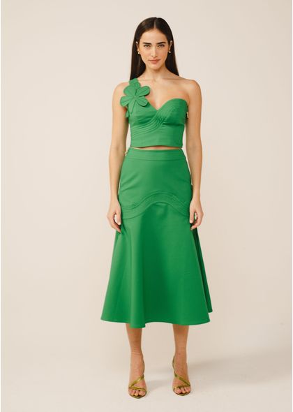Saia-Midi-Portinari-Efeito-Matelasse-Allegra-VERDE-004-05049-PP