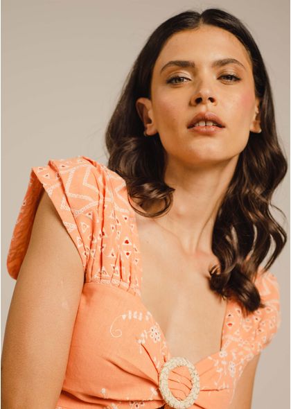 Cropped-Linho-Bordado-com-Franzidos-na-Manga-Roma-LARANJA-011-04812-PP