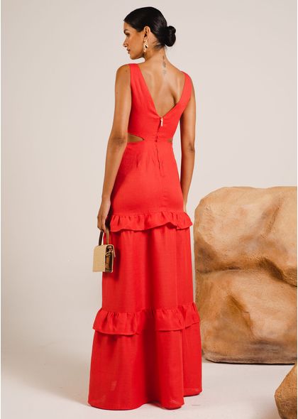 Vestido-Longo-em-Linho-com-Recortes-Laterais-Camila-VERMELHO-013-05103-M