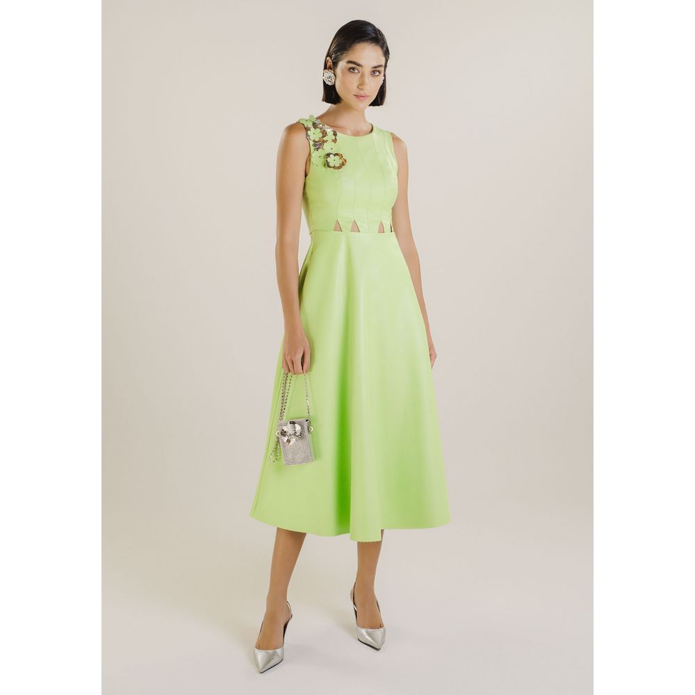 Vestido Fashion Nova Dana Cutout Maxi Mujer Verde Claro Blue Las