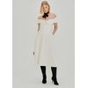 Vestido-Midi-Jade-em-Poliuretano-Ombro-a-Ombro-Plissado-OFF-WHITE-008-05177-PP