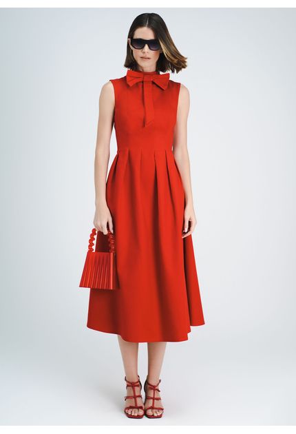Vestido-Midi-Julia-em-Portinari-com-Pregas-e-Laco-VERMELHO-013-05210-GG