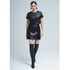 Saia-Curta-em-Poliuretano-Leah-Preto