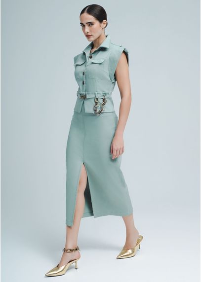 Saia-Maxi-Midi-em-Sarja-Estruturada-Reta-Liora-VERDE-004-05272-P