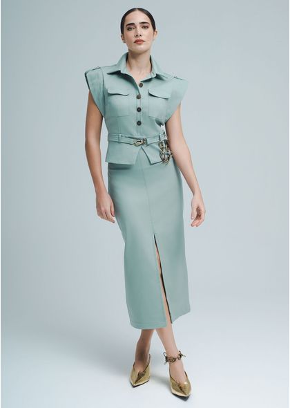 Saia-Maxi-Midi-em-Sarja-Estruturada-Reta-Liora-VERDE-004-05272-P