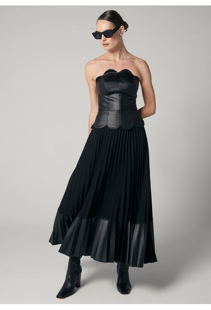 Saia-Midi-em-Poliuretano-e-Crepe-Plissada-Allina-PRETO-002-05207-G