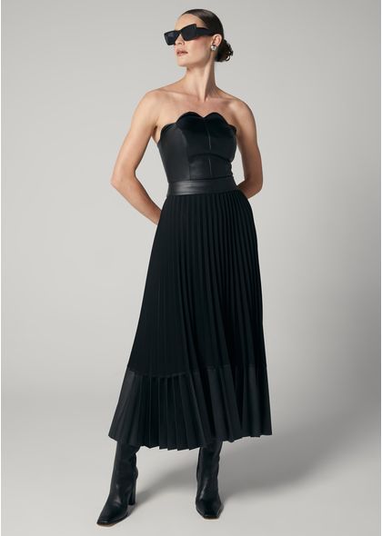 Saia-Midi-em-Poliuretano-e-Crepe-Plissada-Allina-PRETO-002-05207-G