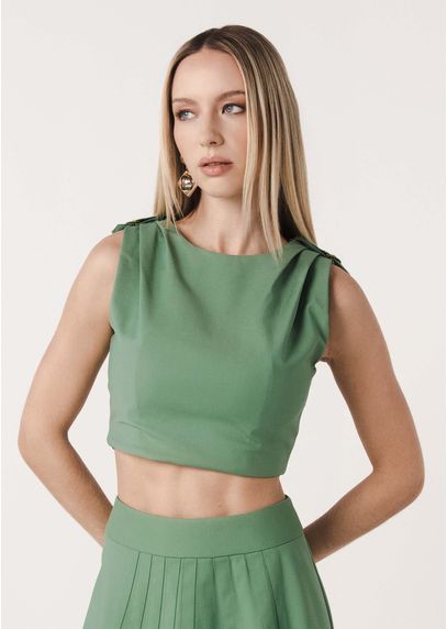 Cropped-em-Sarja-Portinari-com-Fivela-Kyvia-VERDE-004-05234-P