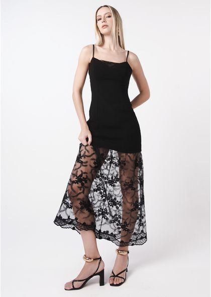 Vestido-Midi-em-Alfaiataria-com-Renda-Sobreposta-Raiza-PRETO-002-05293-P