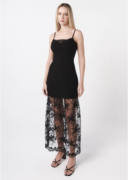 Vestido-Midi-em-Alfaiataria-com-Renda-Sobreposta-Raiza-PRETO-002-05293-P