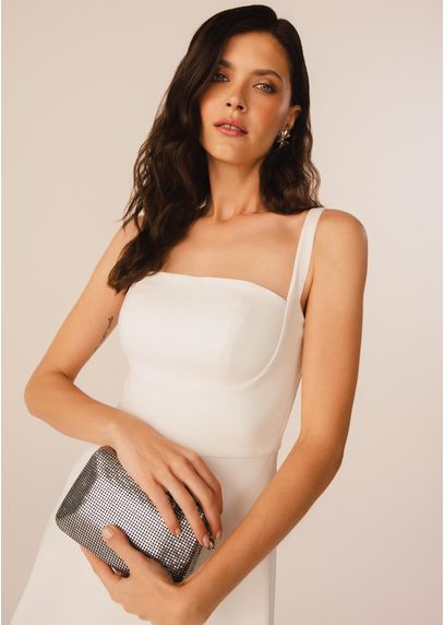 Vestido-Midi-em-Sarja-Estruturada-com-Lacos-Removiveis-Atras-Sakura-OFF-WHITE-008-05313-G