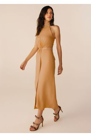 Vestido-Midi-em-Alfaiataria-Creponada-com-Detalhe-Cut-Out-Viani-BEGE-003-05309-P