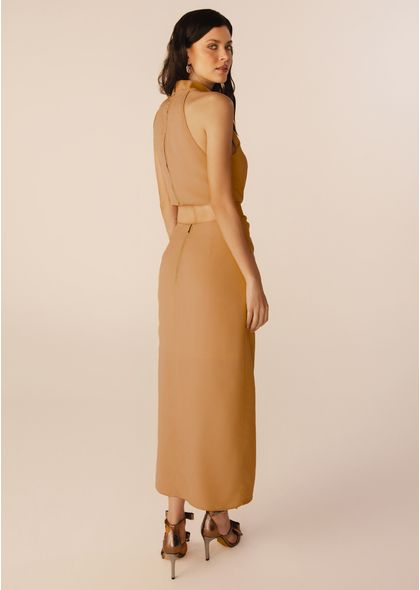 Vestido-Midi-em-Alfaiataria-Creponada-com-Detalhe-Cut-Out-Viani-BEGE-003-05309-P