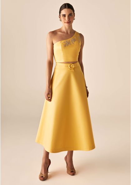 Conjunto-Cropped-e-Saia-Midi-em-Sarja-Estruturada-Stiorra-AMARELO-014-05322-M