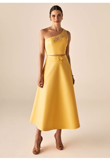 Conjunto-Cropped-e-Saia-Midi-em-Sarja-Estruturada-Stiorra-AMARELO-014-05322-M