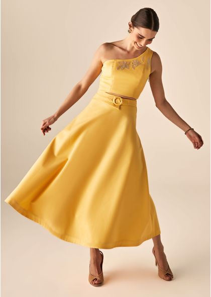 Conjunto-Cropped-e-Saia-Midi-em-Sarja-Estruturada-Stiorra-AMARELO-014-05322-M