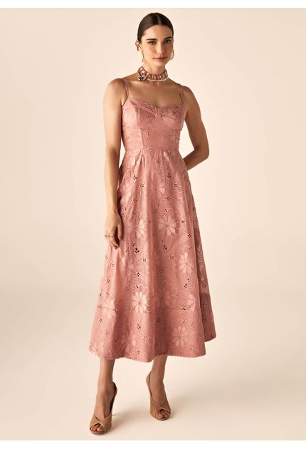 Vestido-Maximidi-em-Organza-Bordada-com-Decote-Coracao-Odete-ROSE-083-05337-P