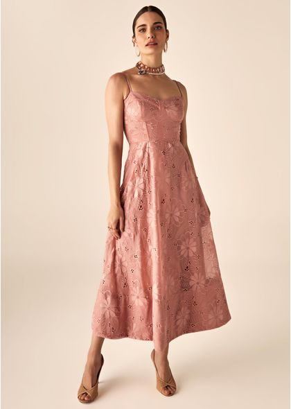 Vestido-Maximidi-em-Organza-Bordada-com-Decote-Coracao-Odete-ROSE-083-05337-P