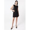Vestido Curto Alfaiataria Preto