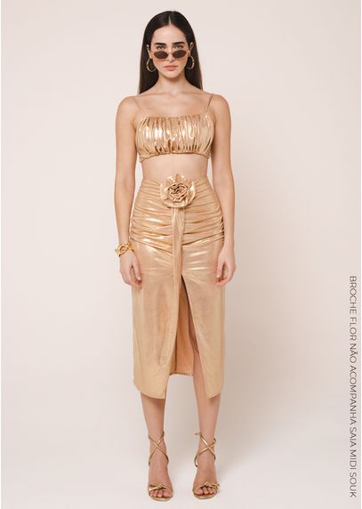 Saia-Midi-Malha-Metalizada-com-Fenda-Lateral-Souk-DOURADO-029-04855-PP