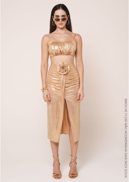 Saia-Midi-Malha-Metalizada-com-Fenda-Lateral-Souk-DOURADO-029-04855-PP