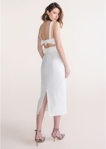 Vestido-Midi-em-Sarja-Estruturada-Reto-com-Fenda-Betina-OFF-WHITE-008-05368-G
