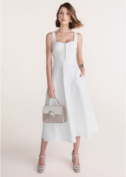 Vestido-Midi-Corset-em-Sarja-Ciampone-Off-White