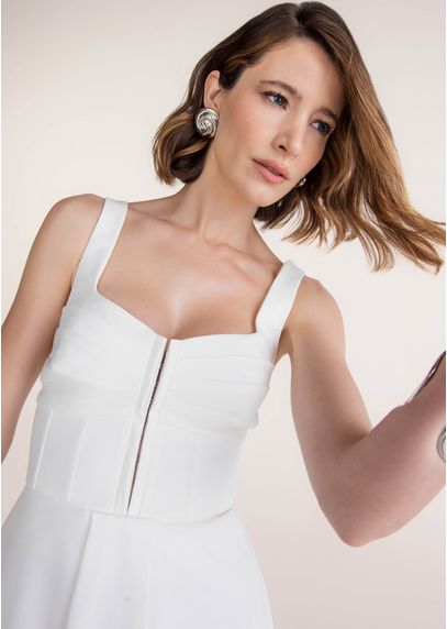 Vestido-Midi-Corset-em-Sarja-Ciampone-Off-White