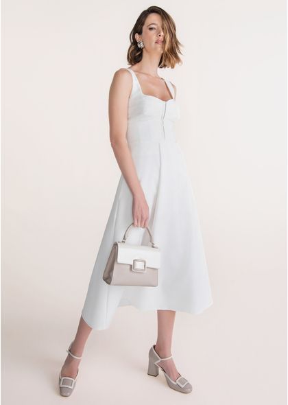 Vestido-Midi-Corset-em-Sarja-Ciampone-Off-White