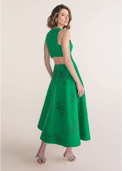 Vestido-Midi-em-Sarja-Bordada-Cut-Out-Daphine-VERDE-004-05366-PP