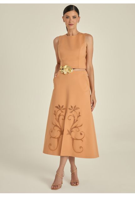 Conjunto-Saia-Midi-e-Cropped-em-Sarja-Estruturada-Tamiris-BEGE-003-05382-P