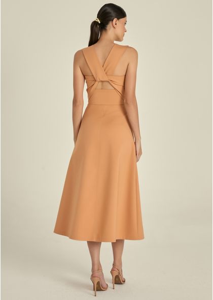 Conjunto-Saia-Midi-e-Cropped-em-Sarja-Estruturada-Tamiris-BEGE-003-05382-P
