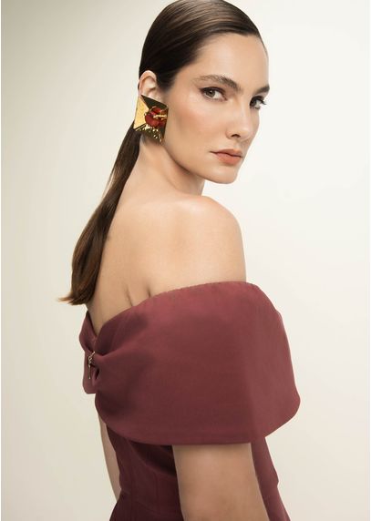 Vestido-Midi-em-Sarja-Estruturada-Ombro-a-Ombro-Paloma-VINHO-042-05403-GG