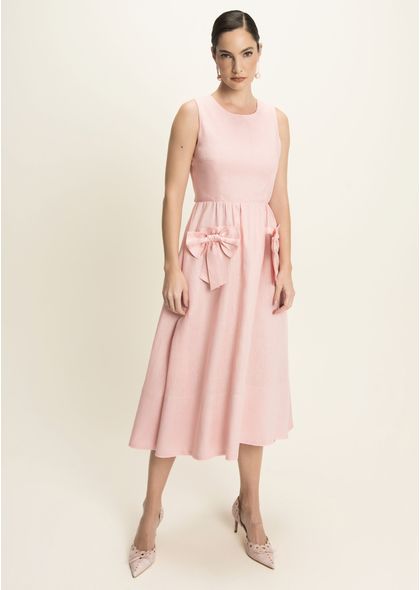 Vestido-Midi-em-Linho-Tabata-Rosa